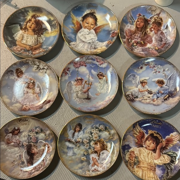 Bradford Exchange Angel Collector Plates